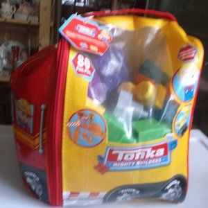 new opened package tonka mighty builder set from 2018.